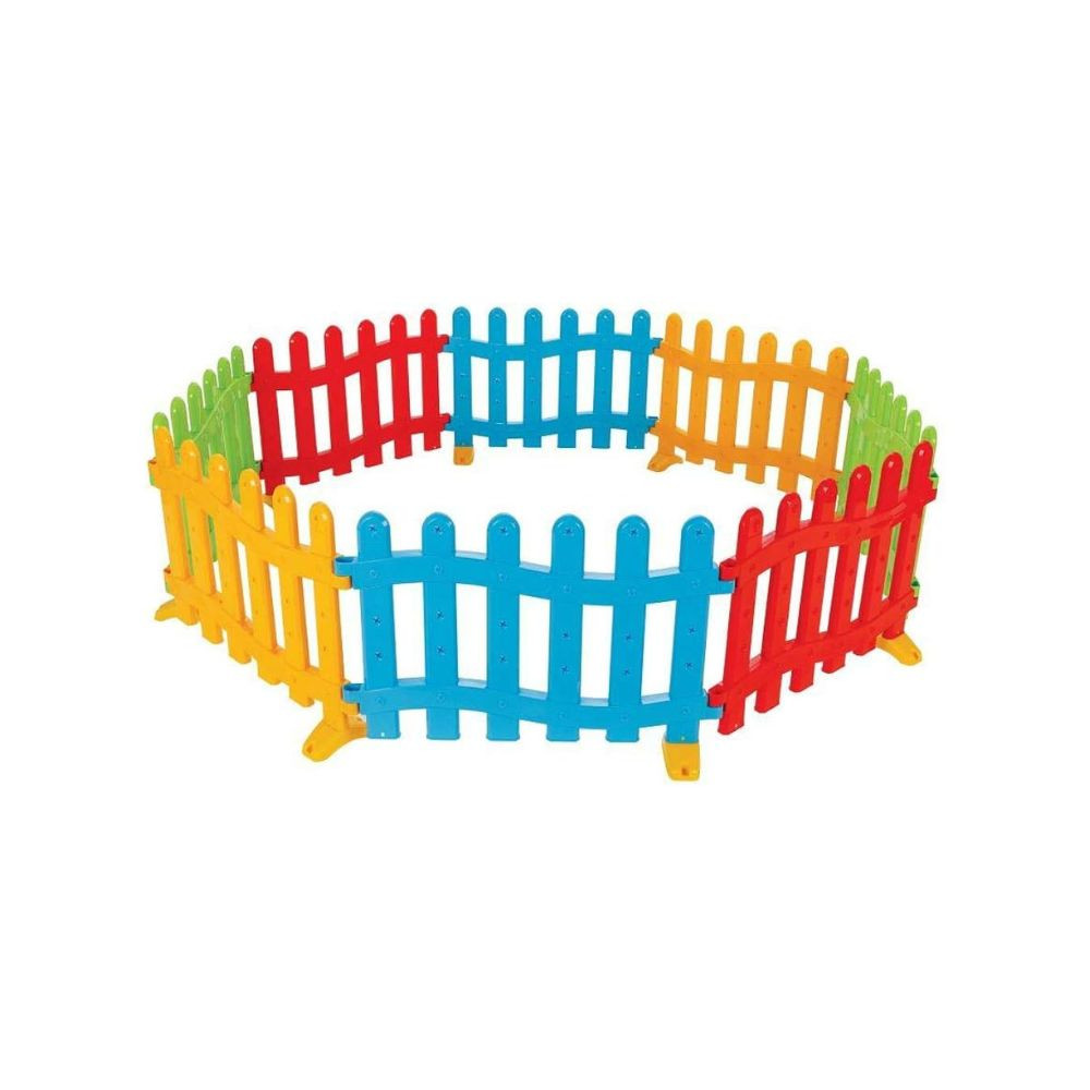 Clôture Multicolore Modulable