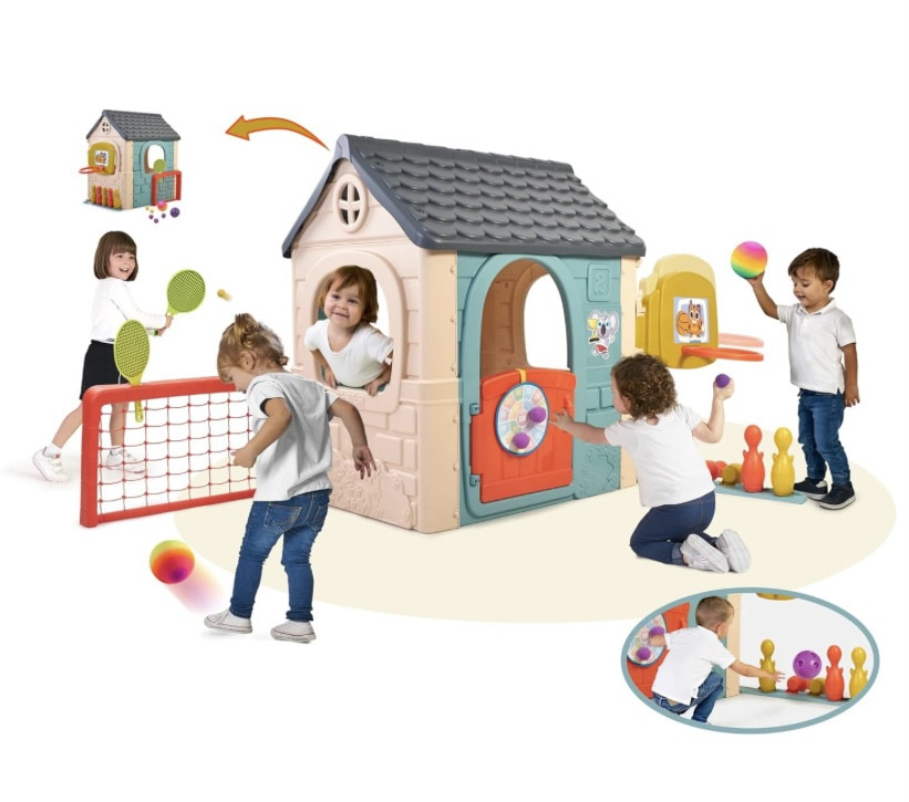 Maison Multi-Activités 6 en 1 Feber